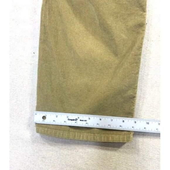 L.L. Bean Men's Natural Fit Tan Corduroy Pants 36W X 29L Straight Leg - Picture 8 of 8